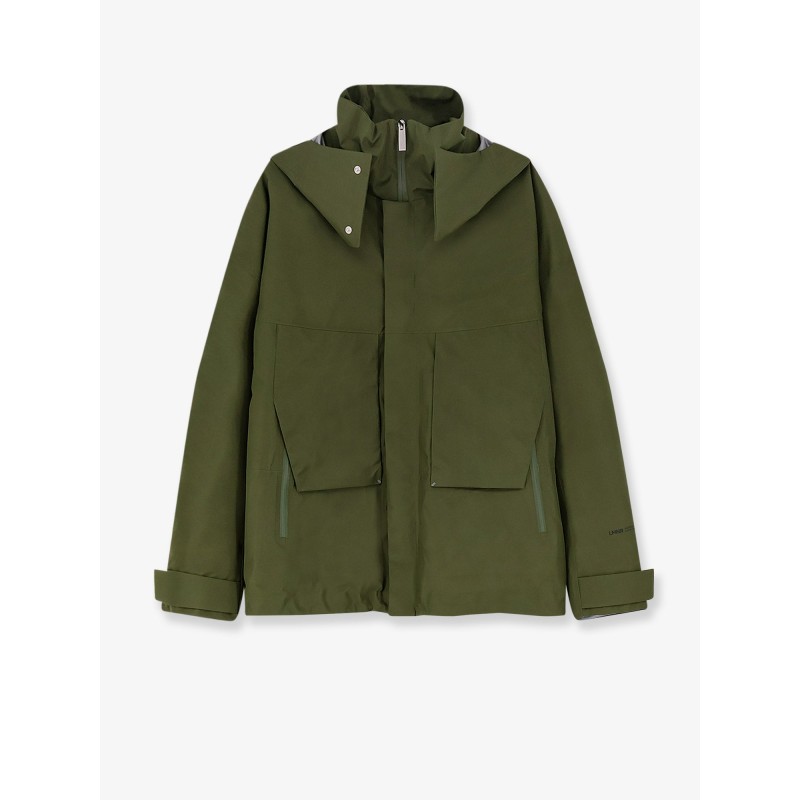 Waterproof jacket with padding