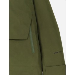 Waterproof jacket with padding