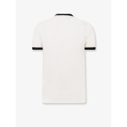 Cotton t-shirt with flocked print