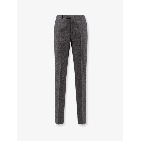 Mouliné wool trousers
