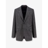 Mouliné wool blazer