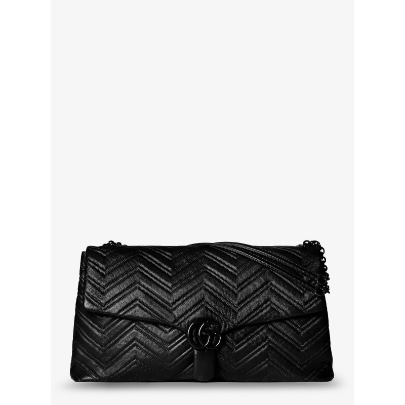 Matelassé leather GG Marmont shoulder bag
