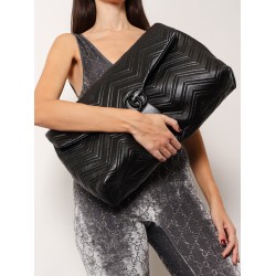 Matelassé leather GG Marmont shoulder bag