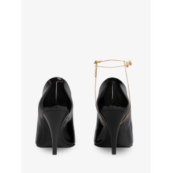 Patent leather pumps