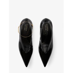 Patent leather pumps