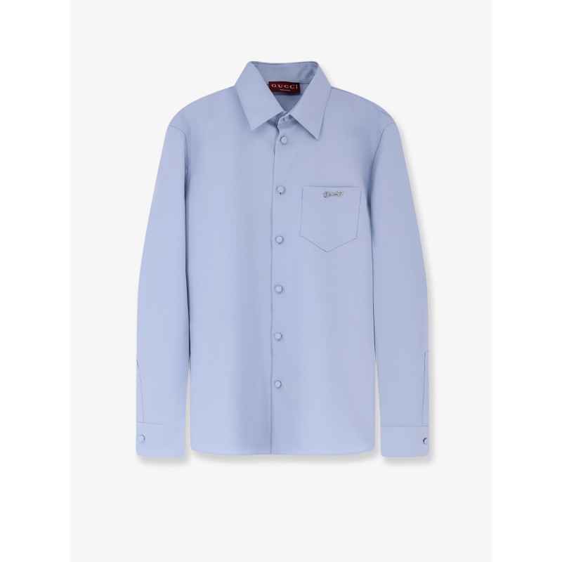 Shirt with Horsebit detail