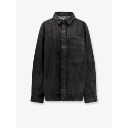 Herculean black denim shirt/jacket
