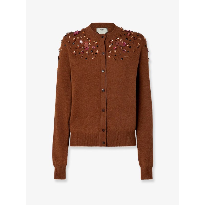 Wool and cashmere cardigan