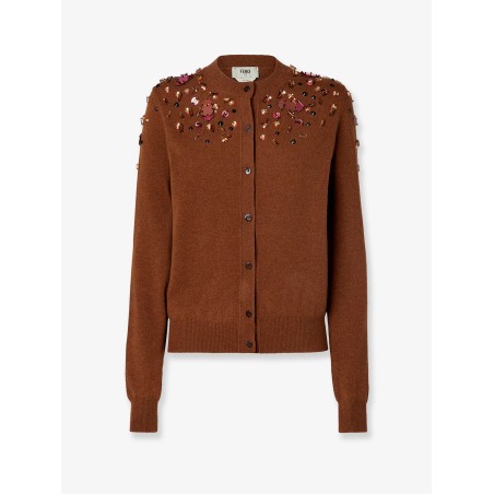 Wool and cashmere cardigan