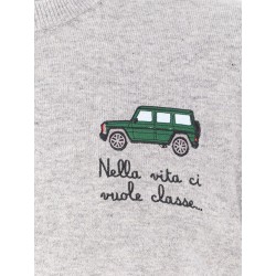 Heron Light Embry wool blend sweater