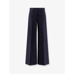 Wool blend trousers