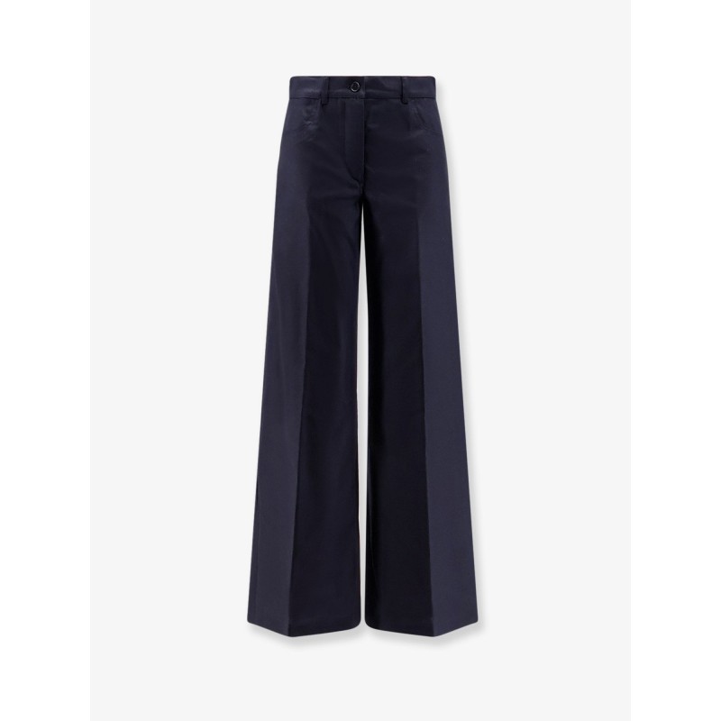 Wool blend trousers