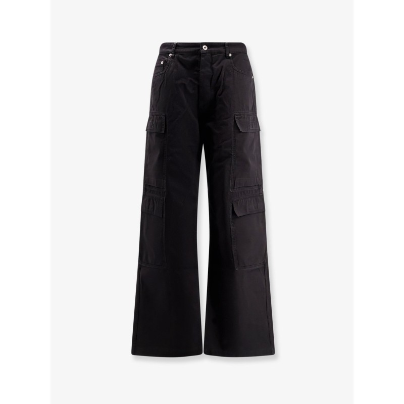 Double Cargo organic cotton trousers