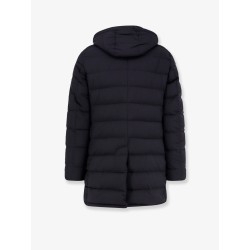 Calandri-KN down jacket with removable hood