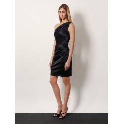 Zenax short satin dress