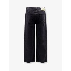 Relaxed fit denim trousers