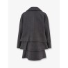 Asturie1234 oversize virgin wool and cashmere coat