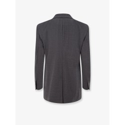 Rocchetta double-breasted wool blend suit