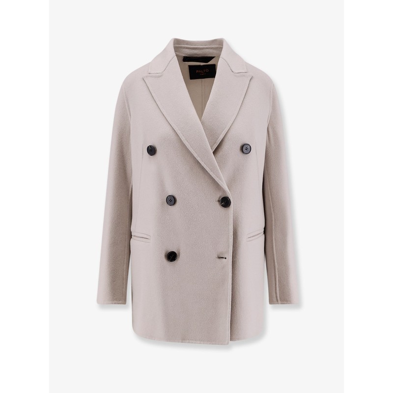 Ariella double-breasted wool coat