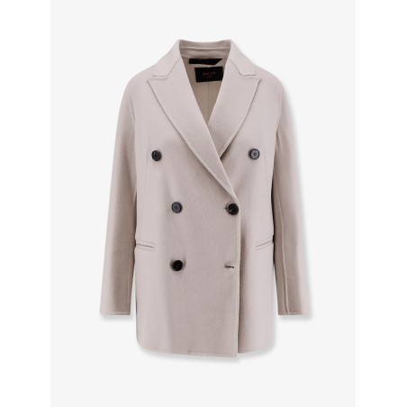 Ariella double-breasted wool coat
