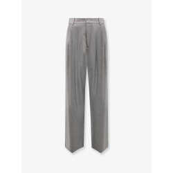 Manes wool and cashmere trousers