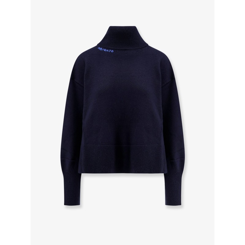 Wool blend turtleneck sweater