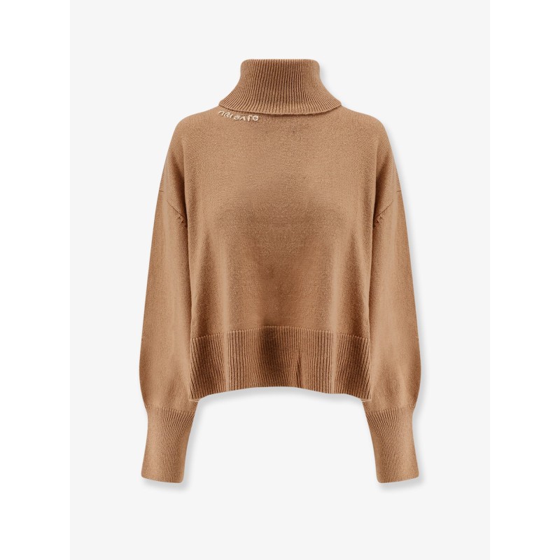 Wool blend turtleneck sweater