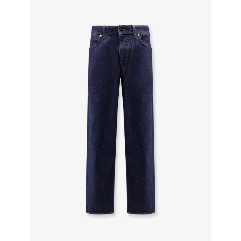 Indigo Denim-Rinsed jeans