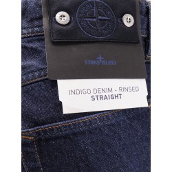 Indigo Denim-Rinsed jeans