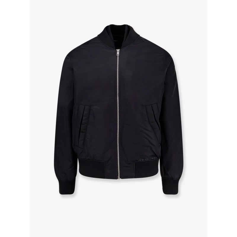 Nylon bomber jacket