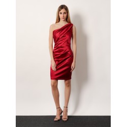 Zenax short satin dress