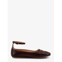 Misty leather ballerinas