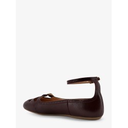 Misty leather ballerinas