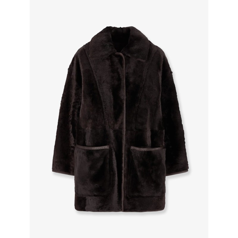 Pirenei reversible sheepskin coat
