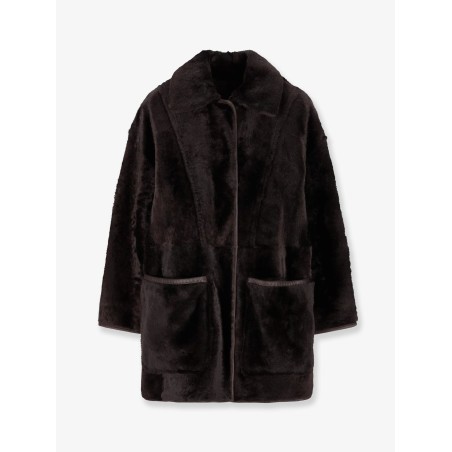 Pirenei reversible sheepskin coat
