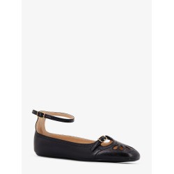 Misty leather ballerinas