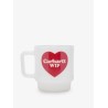 Heart Glass Mug