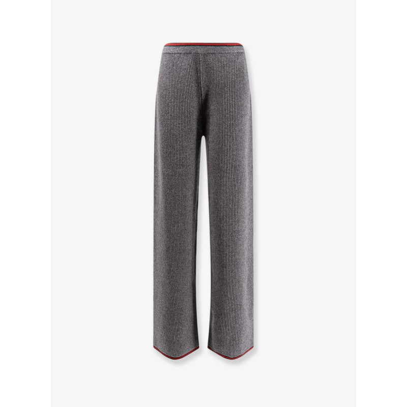 Stretch wool trousers