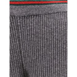 Stretch wool trousers