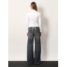 Curved Waist Pants jeans