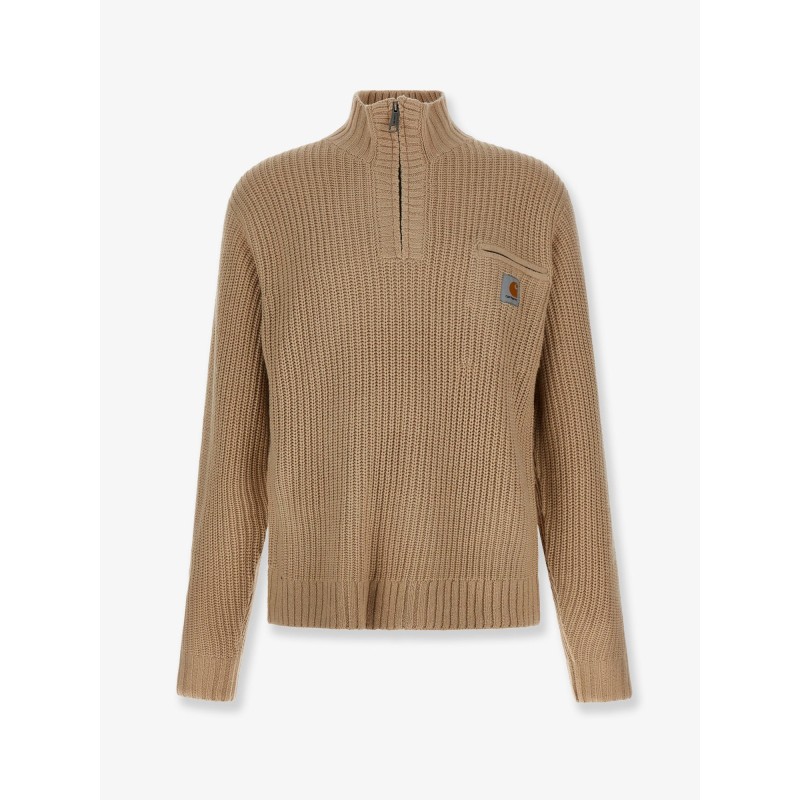 Detroit Half Zip acryilic blend sweater