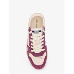Dice Lo low-top suede and leather sneakers