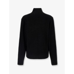 Detroit Half Zip acrylic blend sweater