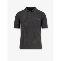 Wool and cashmere polo shirt