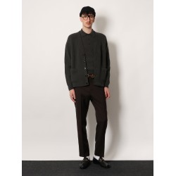 Wool and cashmere polo shirt