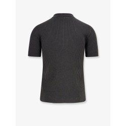 Wool and cashmere polo shirt
