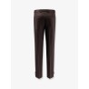 Gabardine wool trousers