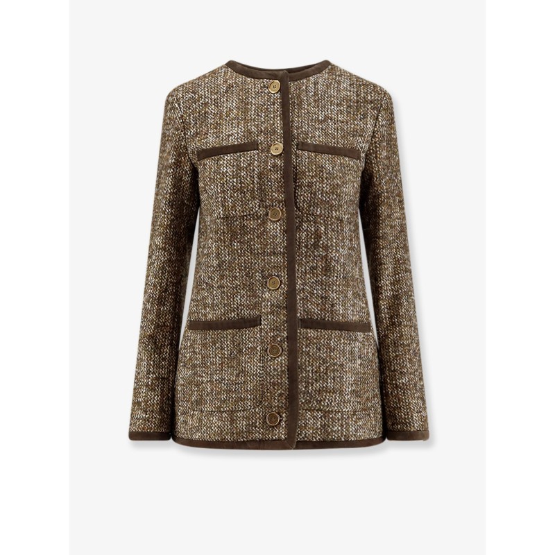 Boxy Fit wool blend blazer