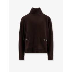 Wool and cashmere turtleneck sweater