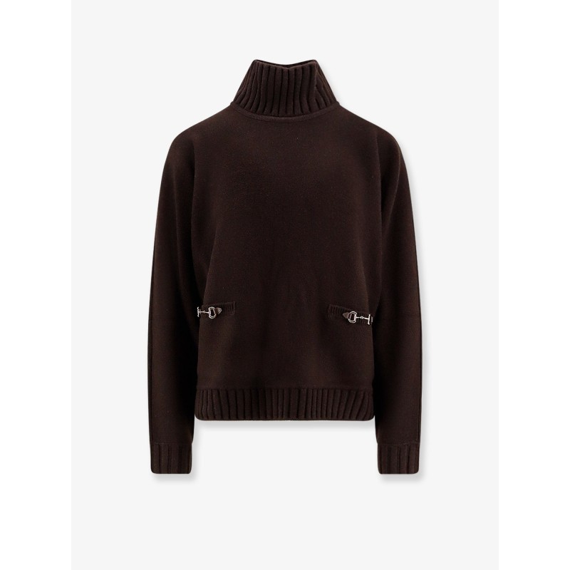 Wool and cashmere turtleneck sweater